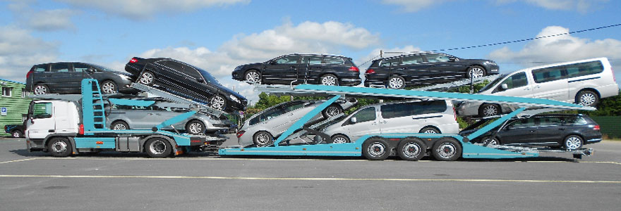 transport d'une voiture en panne